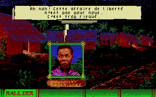 Freedom - Les Guerriers de l'Ombre / die Krieger des Schattens atari screenshot