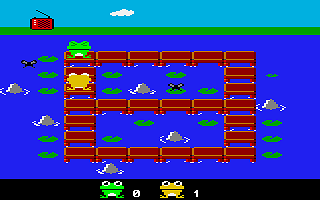 Frogs atari screenshot
