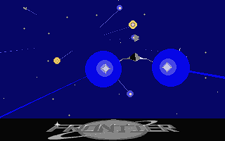 Frontier - Elite II atari screenshot