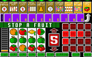Fruit Machine atari screenshot