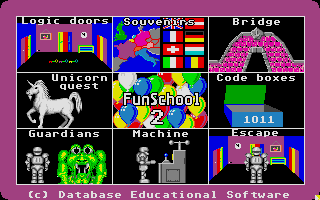 Fun School 2 - For the Over 8s atari screenshot