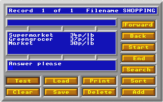Fun School 3 - For the Over 7s atari screenshot
