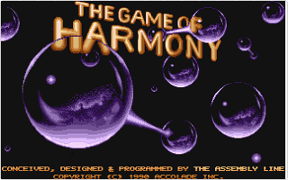 Game of Harmony (The) atari screenshot