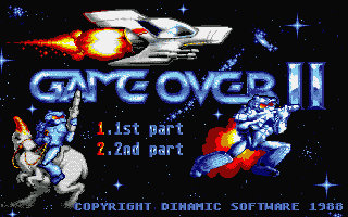 Game Over II atari screenshot