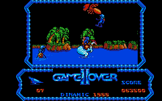 Game Over II atari screenshot
