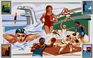 España - The Games' 92 atari screenshot