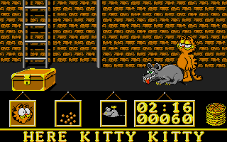 Garfield - Big, Fat, Hairy Deal atari screenshot