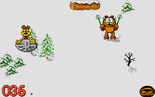 Garfield - Winter's Tail atari screenshot