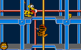 Garfield - Winter's Tail atari screenshot