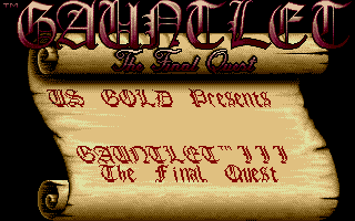Gauntlet III - The Final Quest atari screenshot
