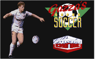 Gazza's Super Soccer atari screenshot