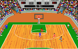 GBA Championship Basketball Two on Two atari screenshot