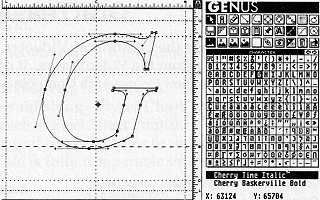 Genus Font Editor