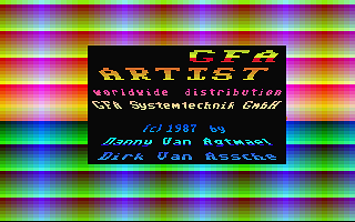 GFA  Artist atari screenshot