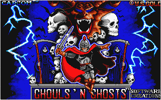 Ghouls'n'Ghosts atari screenshot