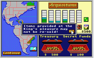 Gold of the Americas - The Conquest of the New World atari screenshot