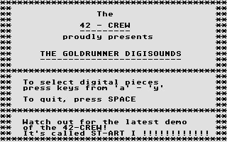 Goldrunner Digisounds (The)