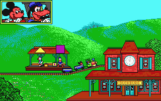 Goofy's Railway Express atari screenshot
