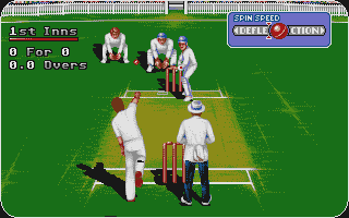 Graham Gooch World Class Cricket atari screenshot