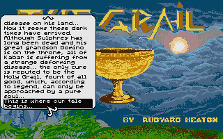 Grail (The) atari screenshot