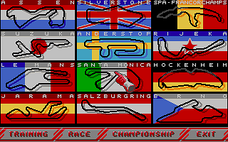 Grand Prix 500 II atari screenshot