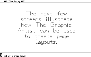 Graphic Artist (The) atari screenshot