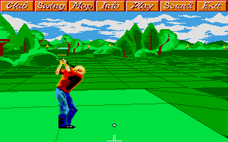Greg Norman's Ultimate Golf atari screenshot