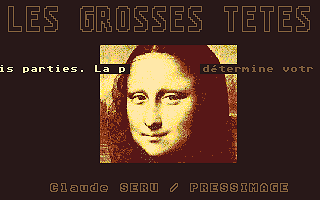 Grosses Tetes (Les) atari screenshot
