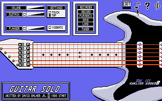 Guitar Solo atari screenshot