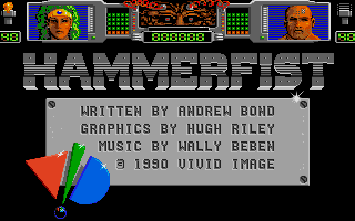 Hammerfist atari screenshot