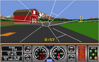 Hard Drivin' II - Drive Harder atari screenshot