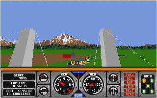 Hard Drivin' II - Drive Harder atari screenshot