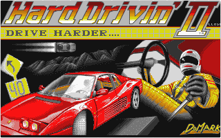 Hard Drivin' II - Drive Harder atari screenshot