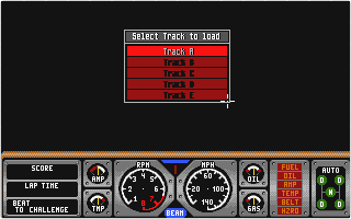 Hard Drivin' II - Drive Harder atari screenshot