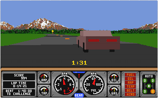 Hard Drivin' II - Drive Harder atari screenshot