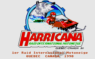 Harricana - Raid International Motoneige atari screenshot