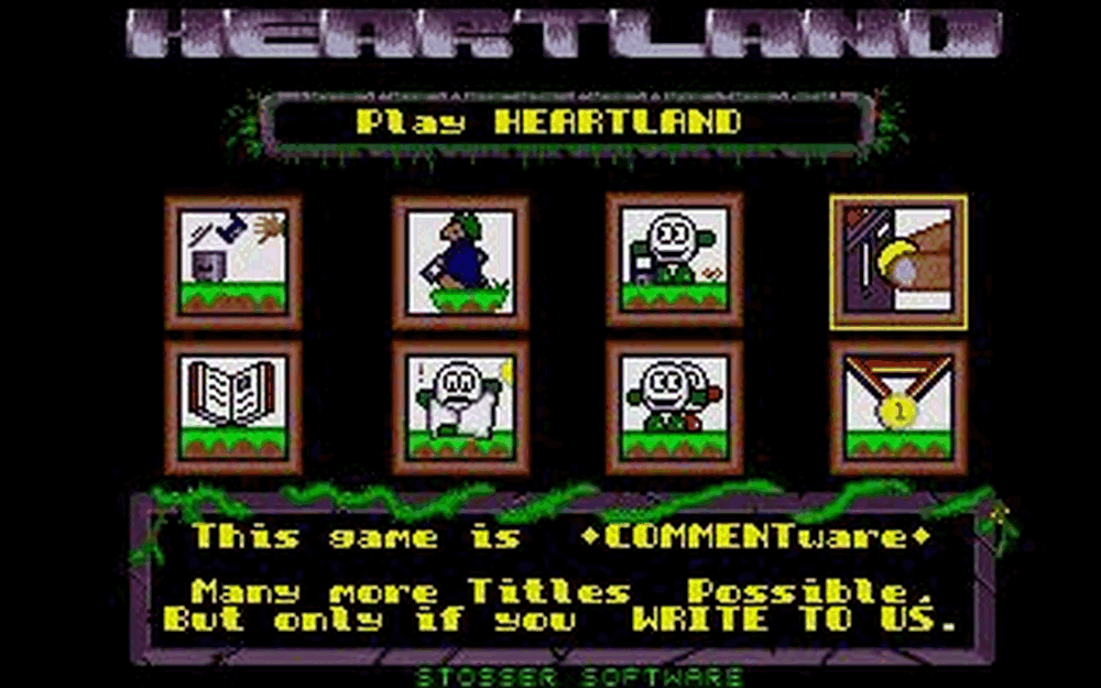 Heartland atari screenshot
