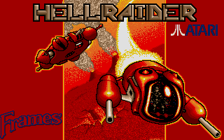 Hellraider atari screenshot