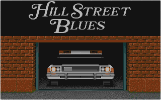 Hill Street Blues atari screenshot