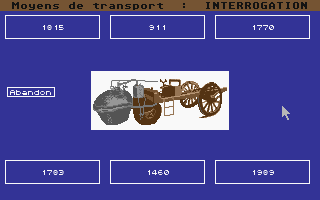 Histoire de France atari screenshot