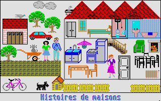 Histoires de Maisons atari screenshot