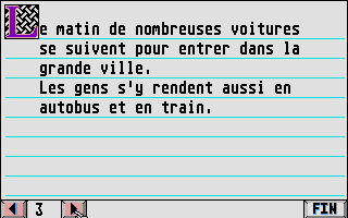 Histoires de Villes atari screenshot