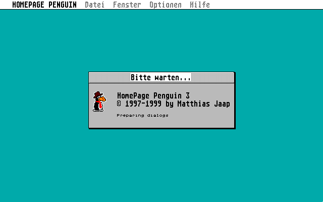 Homepage Penguin atari screenshot