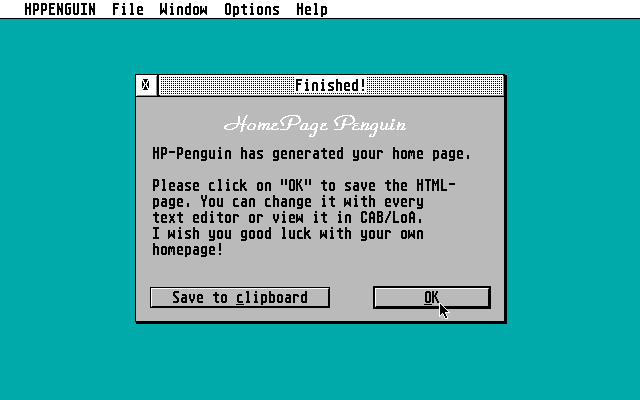 Homepage Penguin atari screenshot