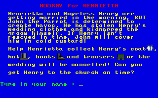 Hooray for Henrietta atari screenshot