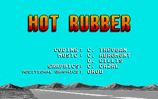Hot Rubber atari screenshot