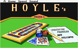 Hoyle - Book of Games - Vol. I atari screenshot
