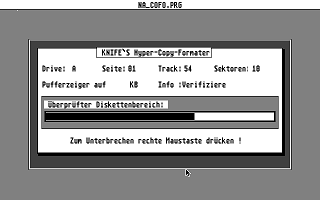 Hyper-Copy-Formater atari screenshot