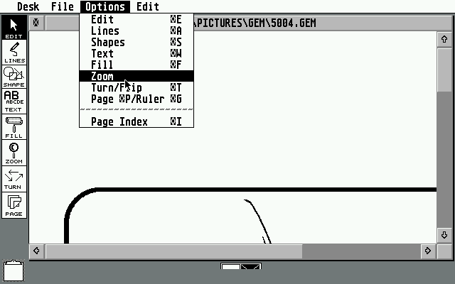 HyperDraw atari screenshot
