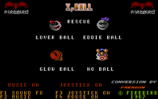 I, Ball atari screenshot